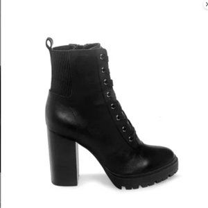 Latch Heeled Boot Steve Madden
